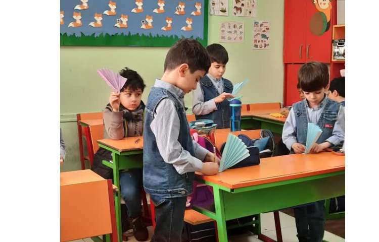 درست کردن بادبزن زنگ علوم 2