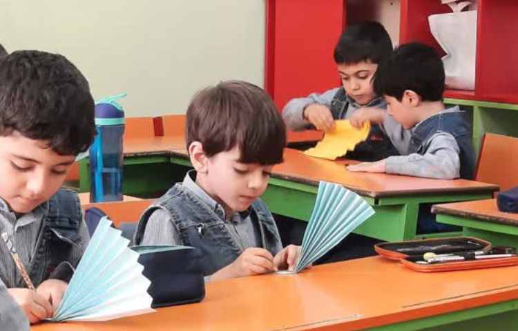 درست کردن بادبزن زنگ علوم 5