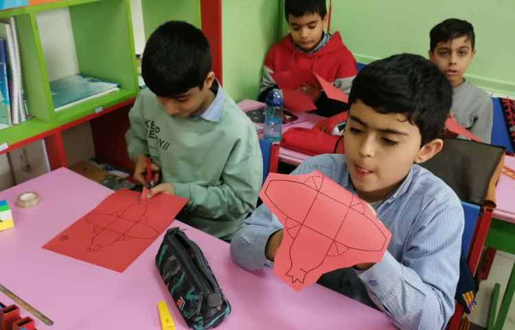 درست کردن جعبه انار برای شب یلدا 1