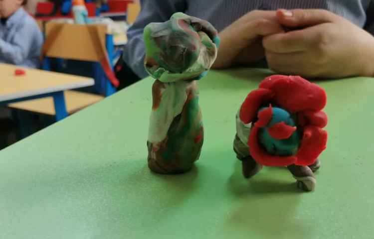 درست کردن شیر و درخت با خمیربازی 3