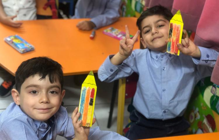 درست کردن مداد با چوب بستنی 3