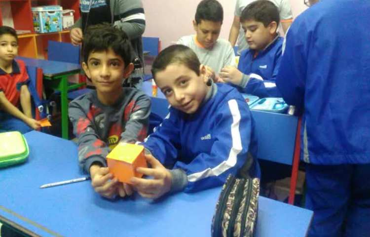 درست کردن مکعب 6