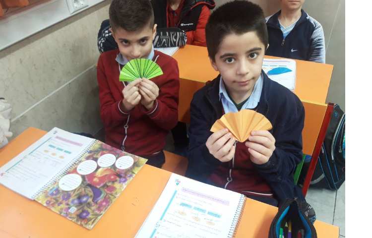 درست کردن نقاله و استفاده از گونیا و نقاله در جهت تثبیت درس 2