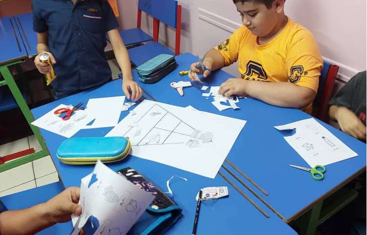 درست کردن هرم غذایی 2