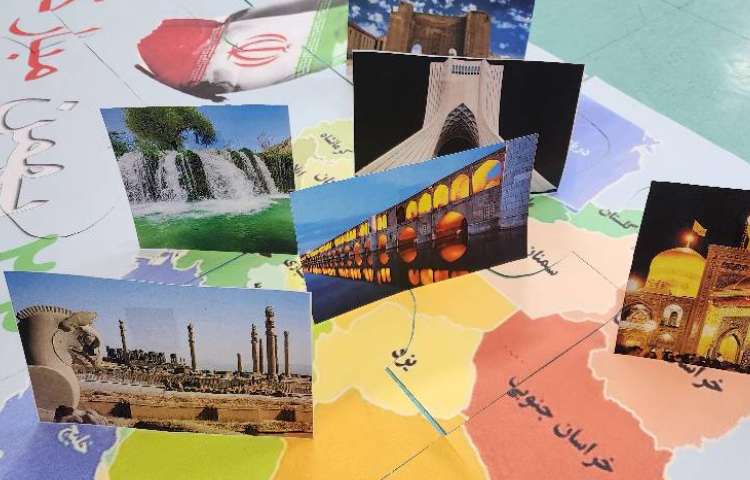 درست کردن پازل و آشنایی با امکان تاریخی مهم ایران 1