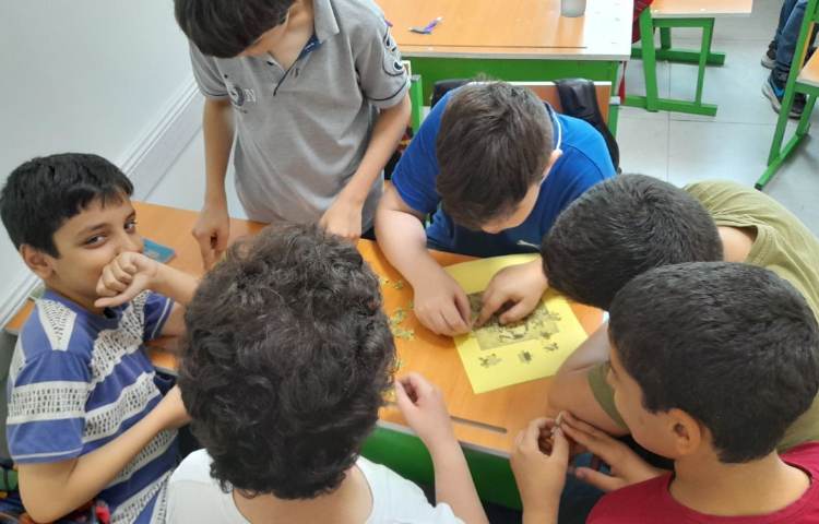 درست کردن پازل 2