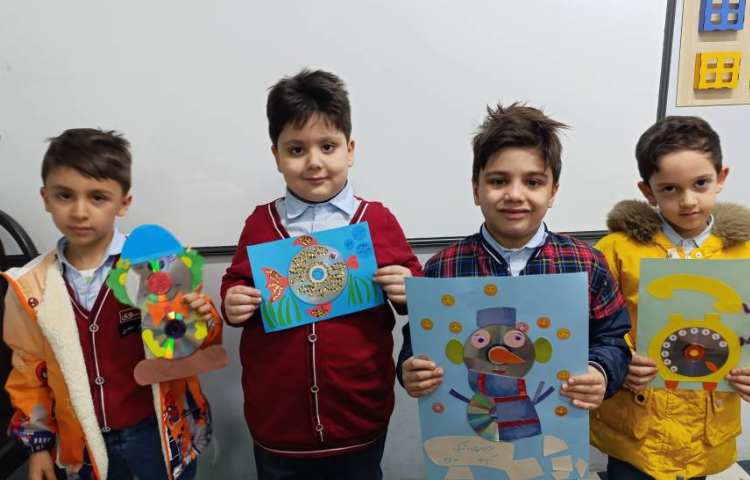 درست کردن کاردستی با cd برای کلاس کامپیوتر 2