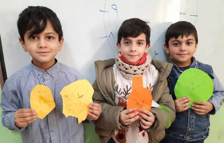 درست کردن کاردستی ساعت 5