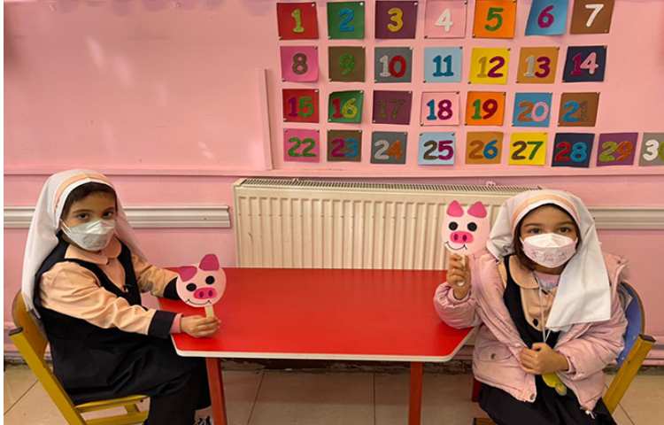 درست کردن کاردستی مرتبط با حرف تدریس شده 4