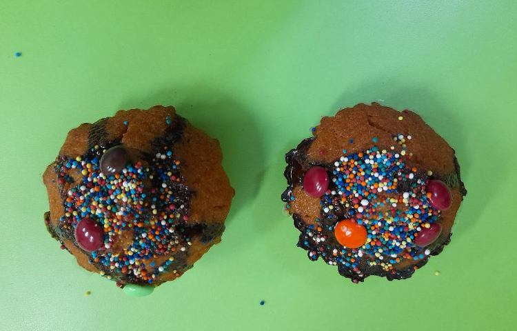 درست کردن کاپ کیک شکلاتی 3