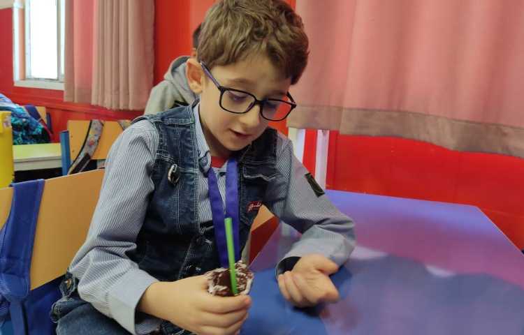 درست کردن گل آذریون مربوط به آذرجشن 4