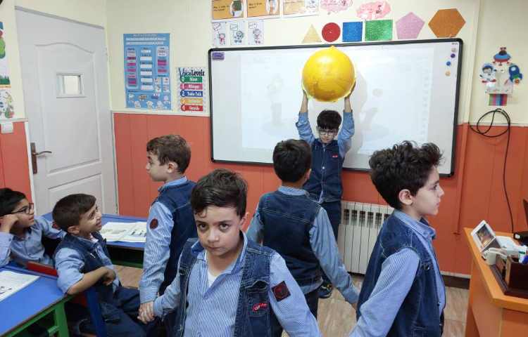 درس آزمایشگاه علوم : پیدایش شب و روز