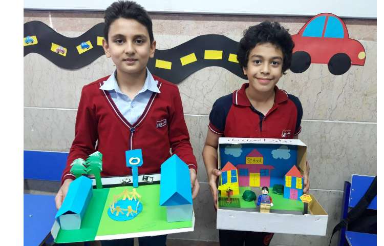 درس اجتماعی درست کردن ماکت 1