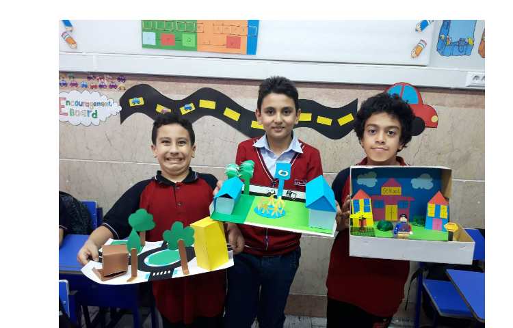 درس اجتماعی درست کردن ماکت 2