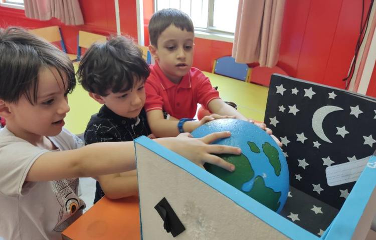 : درس با طبیعت، آموزش اولیه شب و روز و کره زمین 1