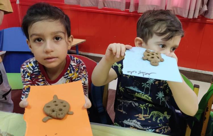 : درس خلاقیت، درست کردن لاک پشت با استفاده از سفال 1