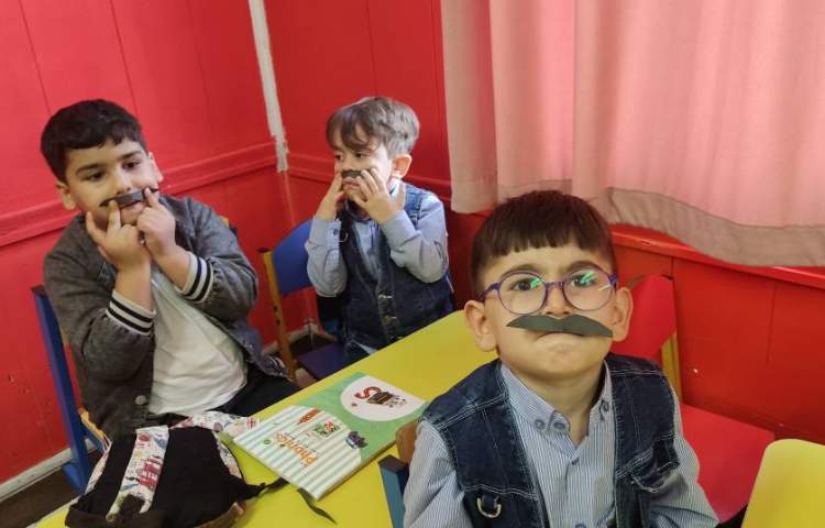 درس: خوانداری : کاردستی سبیل جهت تثبیت صدای اول آقا 4