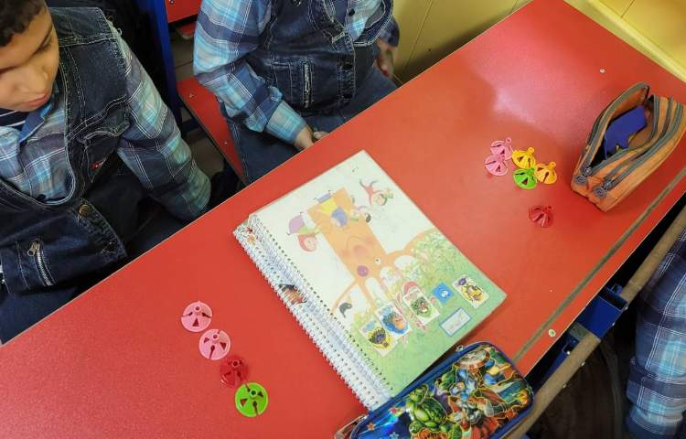 :درس ریاضی،تدریس مفهموم و علامت تفریق 5