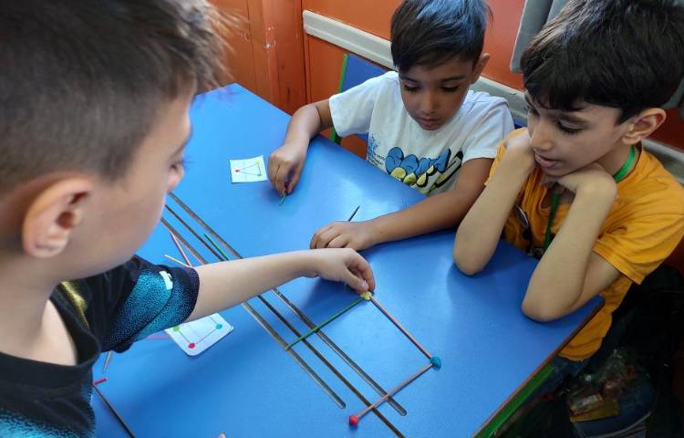 درس: ریاضیدان کوچک موضوع: الگوهای هندسی 2