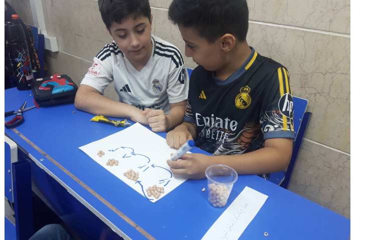 درس ریاضی،رمز الگوها 2