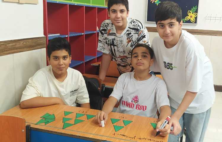 درس ریاضی آشنایی با الگو ها و مفهوم آنها 1