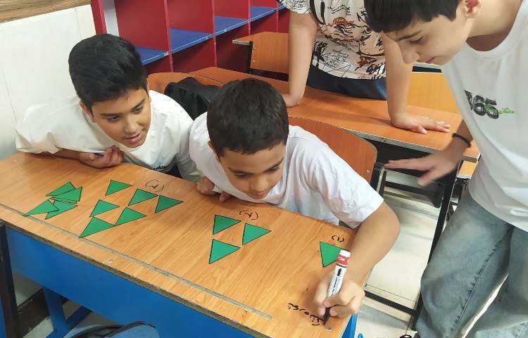 درس ریاضی آشنایی با الگو ها و مفهوم آنها 2