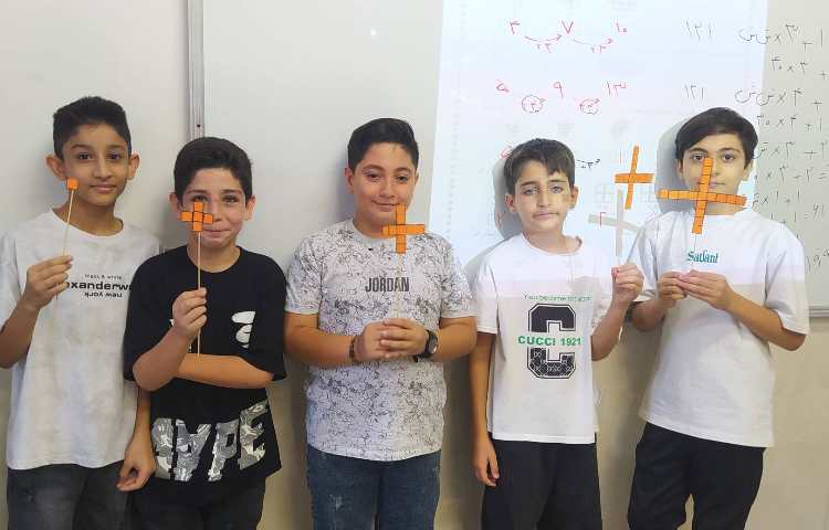 درس ریاضی آشنایی با الگو ها و مفهوم آنها 6