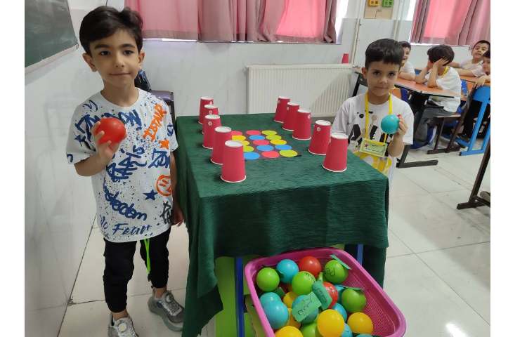 درس ریاضی آموزش الگویابی در کلاس انجام شد 2