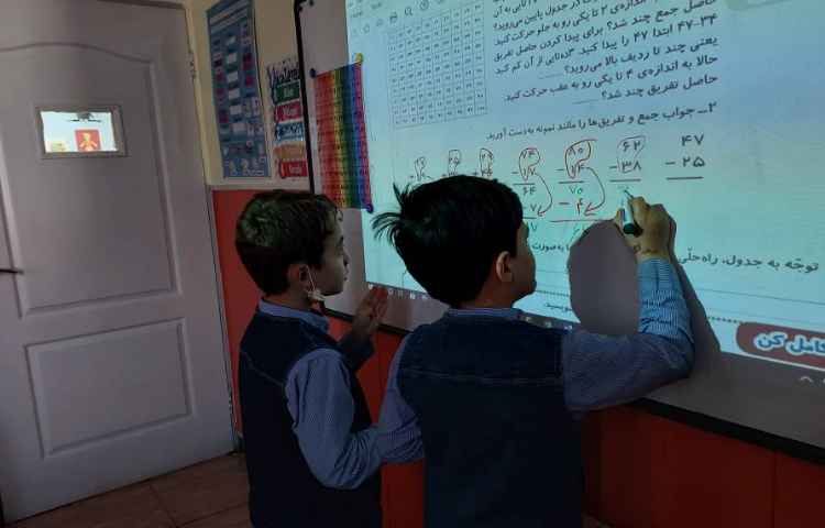 درس ریاضی: آموزش جمع و تفریق فرایندی بر روی جدول اعداد 1 تا 100