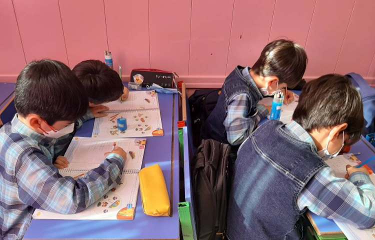 :درس ریاضی، آموزش عدد، کلاس سیب 3