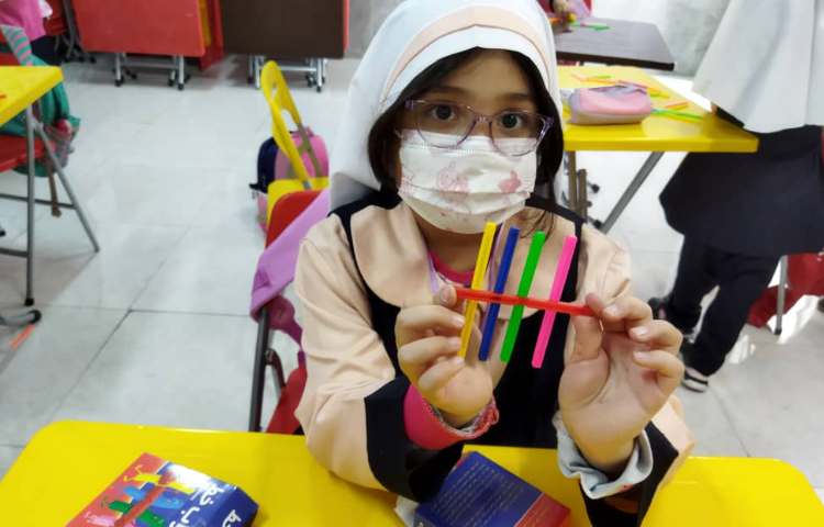 درس ریاضی( آموزش چوب خط) 2