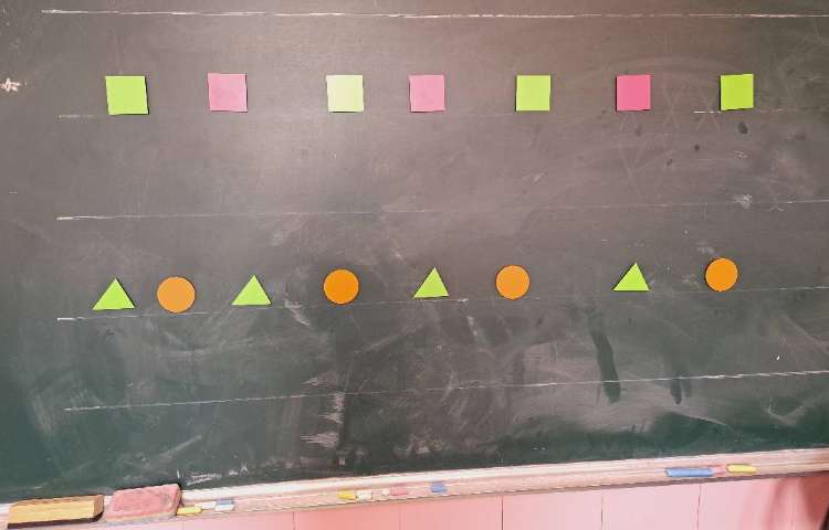 درس ریاضی الگویابی و بازی