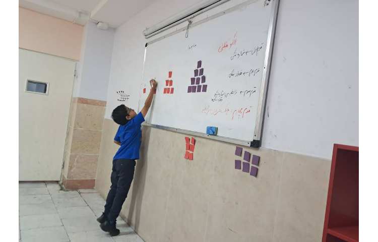 درس ریاضی الگو اعداد بحث کلاسی 2