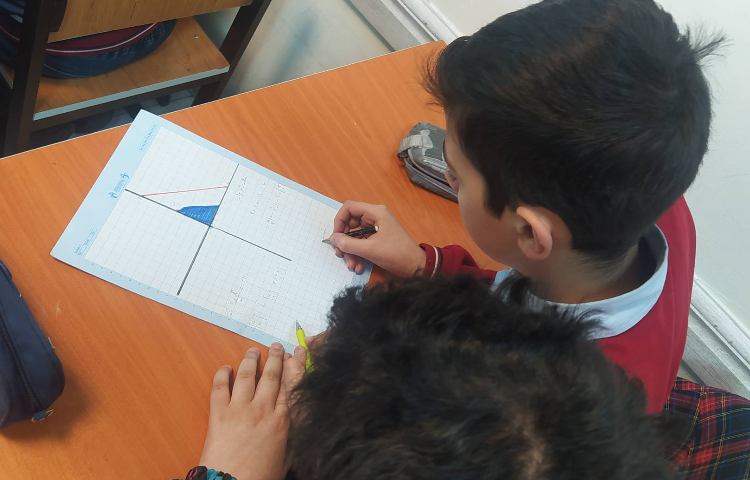 درس ریاضی انتقال در محور مختصات 2