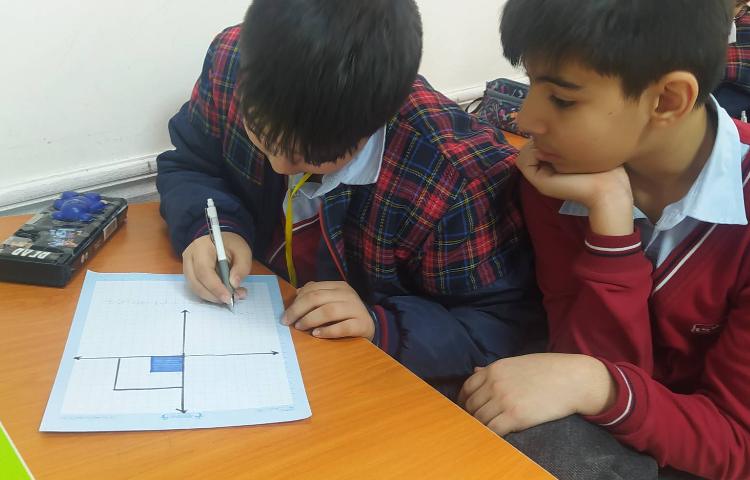 درس ریاضی انتقال در محور مختصات 3