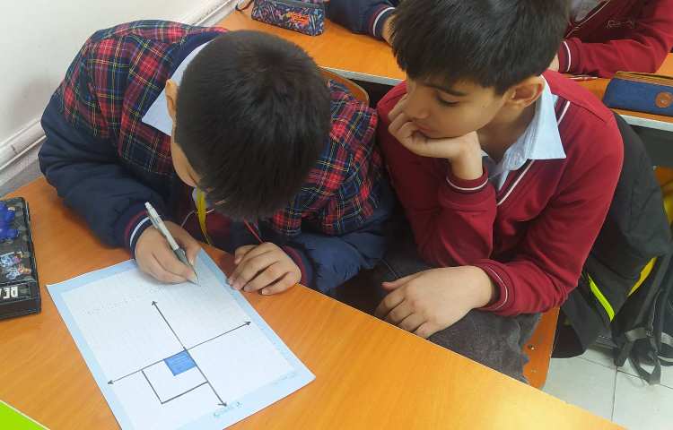 درس ریاضی انتقال در محور مختصات 5