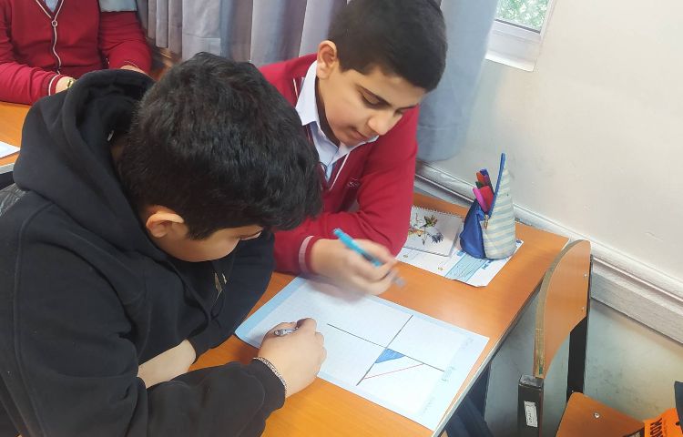 درس ریاضی انتقال در محور مختصات 6