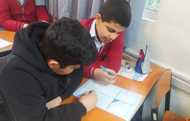 درس ریاضی انتقال در محور مختصات 7