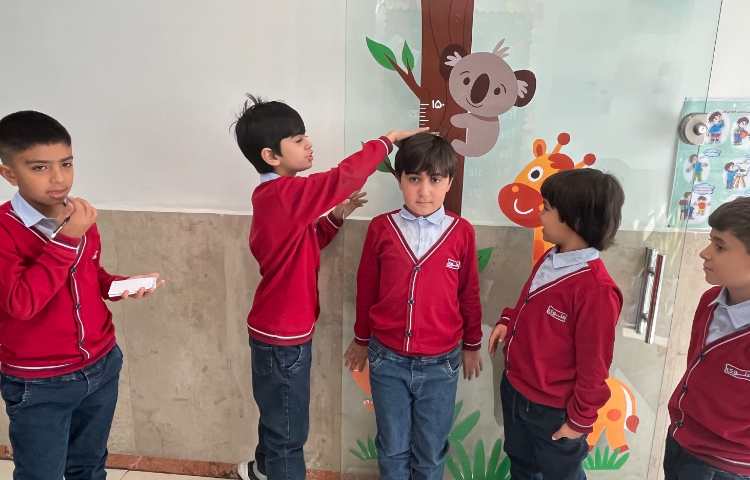 درس ریاضی اندازه گیری قد 1