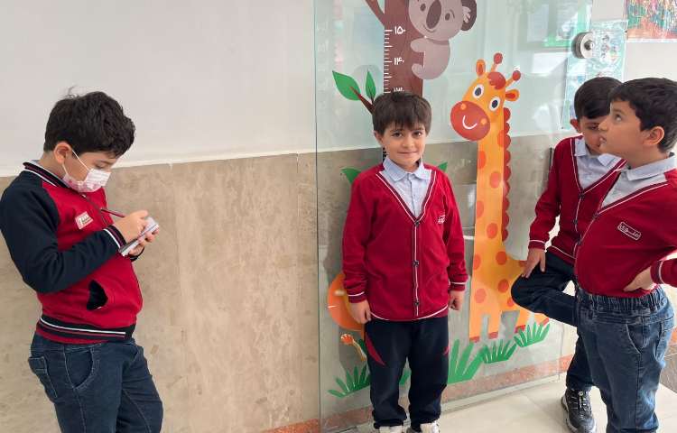 درس ریاضی اندازه گیری قد 3