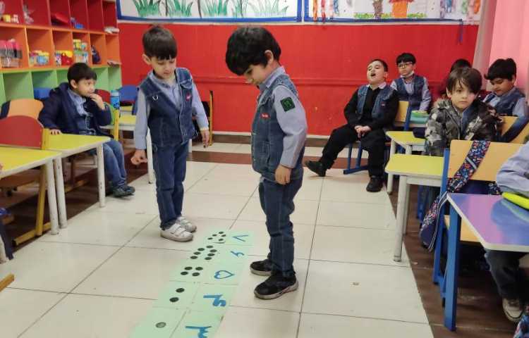 درس ریاضی: بازی پرش بر روی اعداد به صورت هماهنگ 3