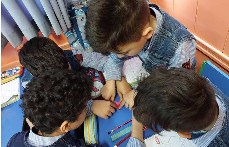 درس ریاضی: تدریس تانگرام 4