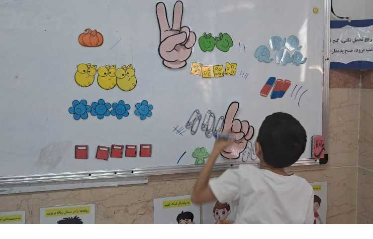 درس ریاضی تمرین شمارش با چوب خط 3