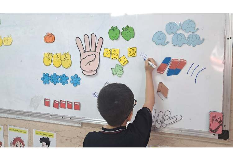 درس ریاضی تمرین شمارش با چوب خط 5