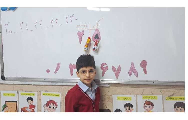 درس ریاضی تمرین عدد و جدول ارزش مکانی اعداد 4