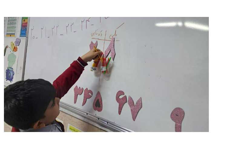 درس ریاضی تمرین عدد و جدول ارزش مکانی اعداد 5