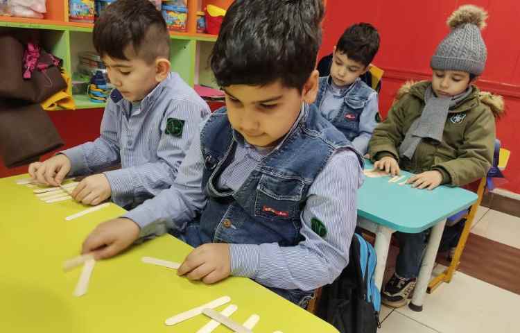 درس ریاضی تمرین چوب خط