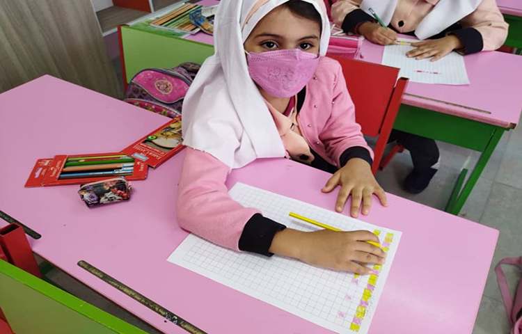 درس ریاضی ،توالی رنگ ها