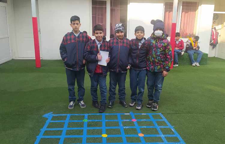 درس ریاضی دستگاه مختصات 9