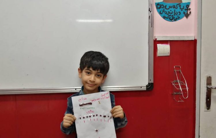 :درس ریاضی، دست ورزی مفهوم صد 1